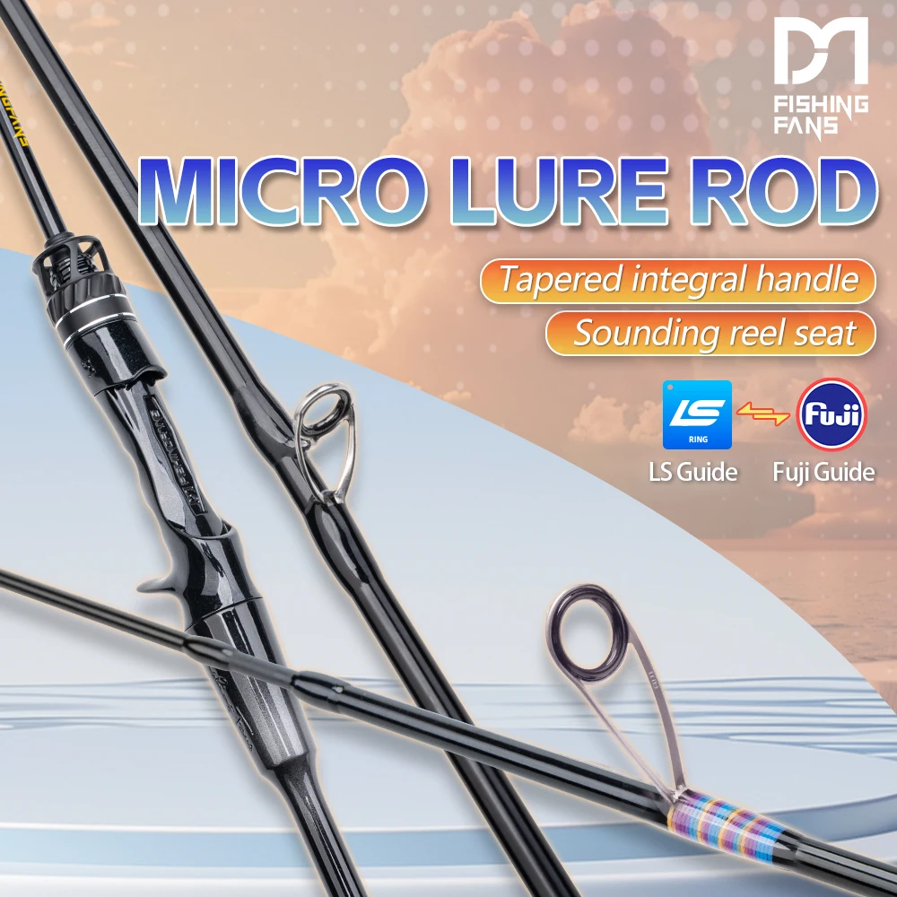 FISHINGFANS ORCA ULTRALIGHT ROD FUJI O /LS GUIDE RATTLE REEL SEAT TAPERED HANDLE UL SOLID TIP 5'2'' 5'6'' 1-7g Trout Fishing Rod
FISHINGFANS ORCA ULTRALIGHT ROD FUJI O /LS GUIDE RATTLE REEL SEAT TAPERED HANDLE UL SOLID TIP 5'2'' 5'6'' 1-7g Trout Fishing Rod