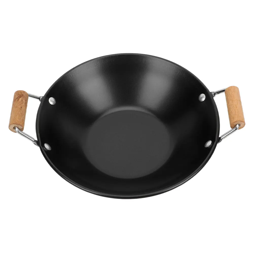 Anti-overflow Pot Camping Cookware Cooking Utensil Fry Pan with Handle Kitchen Individual 
Anti-overflow Pot Camping Cookware Cooking Utensil Fry Pan with Handle Kitchen Individual