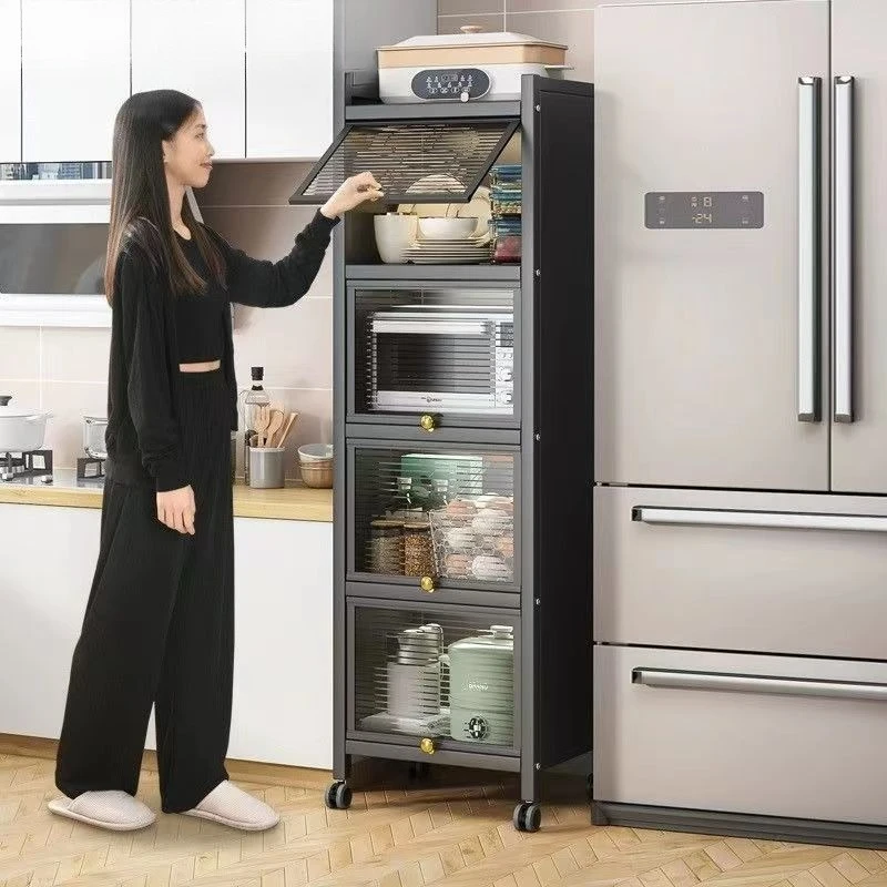 Kitchen Shelves Floor-to-ceiling multi-layer cabinets Lockers Cupboards Storage Cabinets Multifunctional Lockers
Kitchen Shelves Floor-to-ceiling multi-layer cabinets Lockers Cupboards Storage Cabinets Multifunctional Lockers