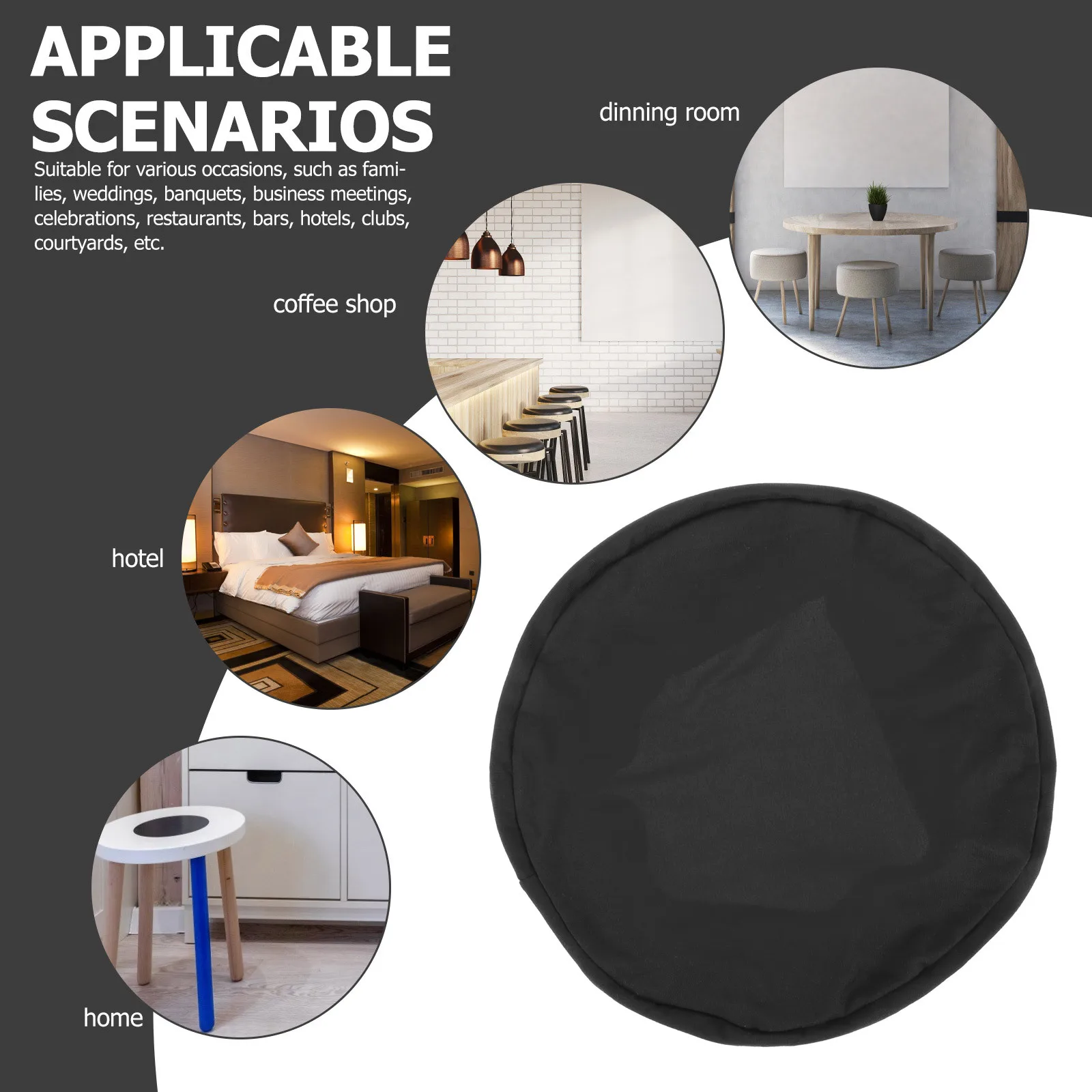 2Pcs Round Bar Stool Covers Elastic Polyester Washable Seat Protector Cushion Slipcover Bar Stool Covers Round Chair Cover
2Pcs Round Bar Stool Covers Elastic Polyester Washable Seat Protector Cushion Slipcover Bar Stool Covers Round Chair Cover