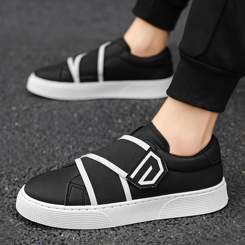 Модные повседневные универсальные дышащие и удобные спортивные туфли на липучке на одну ногу, противоскользящие и износостойкие туфли для доски
Модные повседневные универсальные дышащие и удобные спортивные туфли на липучке на одну ногу, противоскользящие и износостойкие туфли для доски