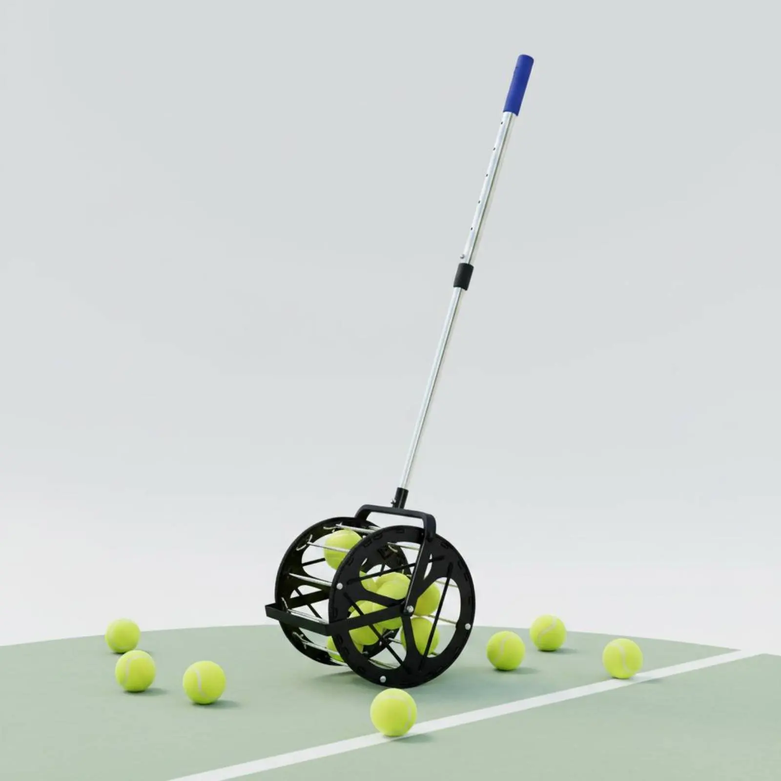 Tennis Ball Picker Training Helper Tennis Ball Collector Sports Gear High Performance Portable for Coaches
Tennis Ball Picker Training Helper Tennis Ball Collector Sports Gear High Performance Portable for Coaches