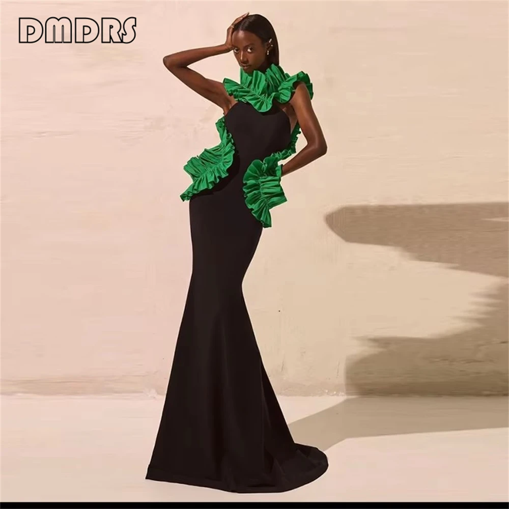 Fashion Black Prom Dress for Women, High End Sheath Formal Dresses, Customized, Satin Long Party Gown Ruffle Sleeveless Cocktail
Fashion Black Prom Dress for Women, High End Sheath Formal Dresses, Customized, Satin Long Party Gown Ruffle Sleeveless Cocktail