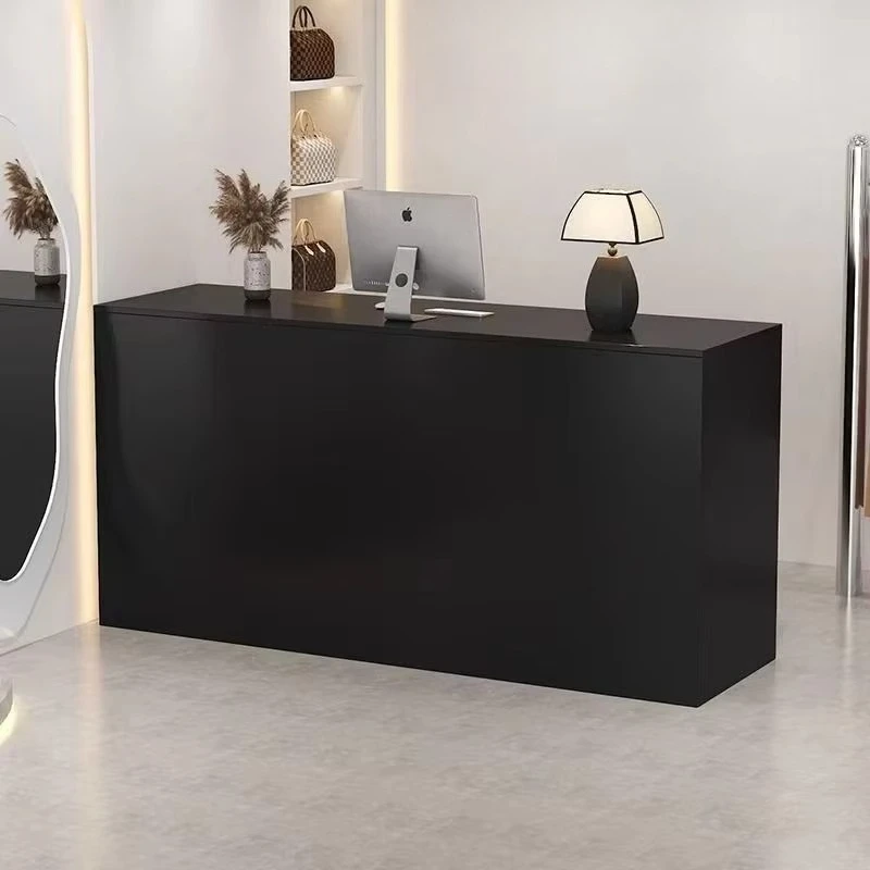 &c Long Black Reception Desk for Fashion Stores Beauty Salons Shoe Stores and Hotels
&c Long Black Reception Desk for Fashion Stores Beauty Salons Shoe Stores and Hotels