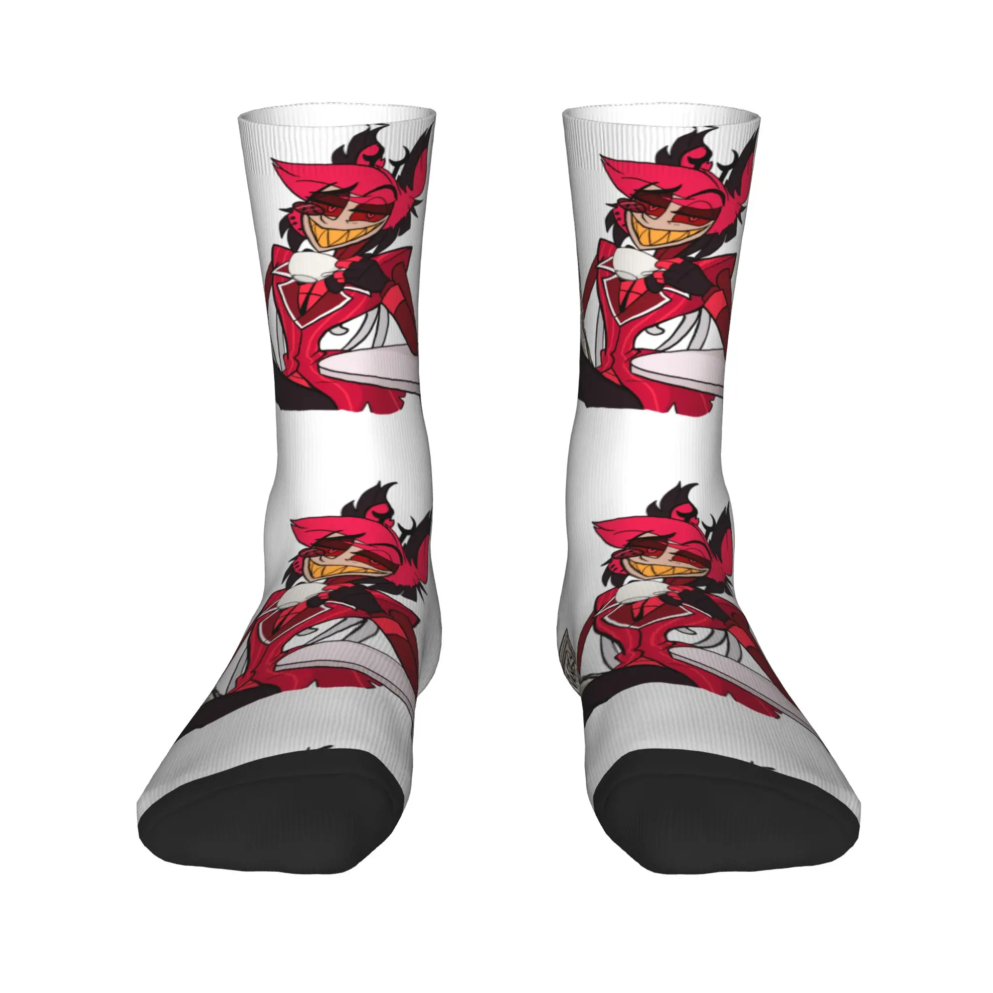 Coffee With Alastor Hazbins Anime Animation Hotel Men Women Crew Socks Unisex Cute 3D Printing Dress Socks
Coffee With Alastor Hazbins Anime Animation Hotel Men Women Crew Socks Unisex Cute 3D Printing Dress Socks