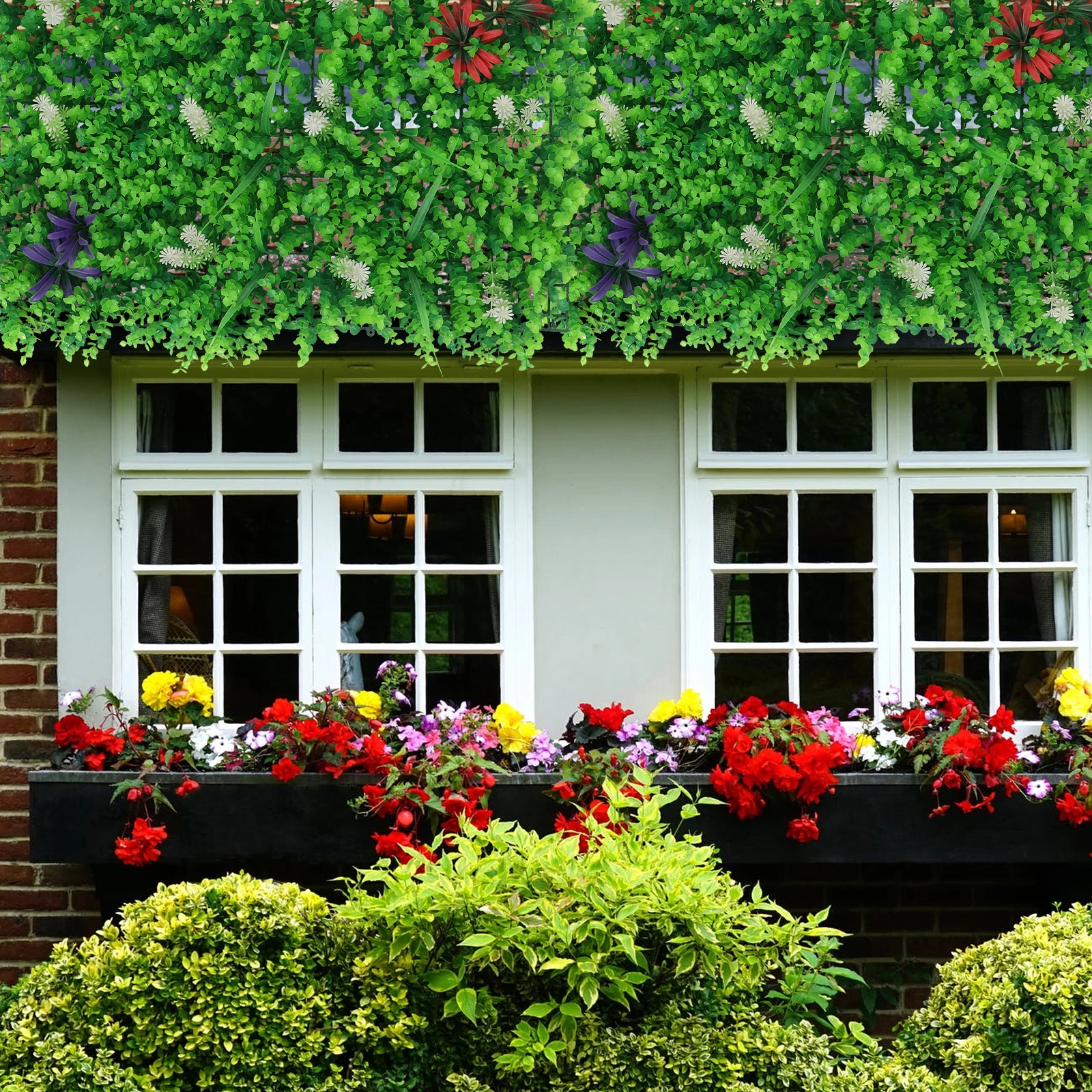 1pc Artificial Plant Simulated Green Decorative Adornment Outdoor Indoor Household Background High Simulation Easy Installation
1pc Artificial Plant Simulated Green Decorative Adornment Outdoor Indoor Household Background High Simulation Easy Installation