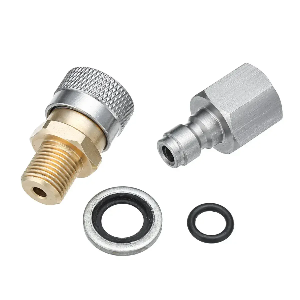10PCS 1/8 Inch BSP Quick Release Coupler Fittings Charging Adapter Kit for Air Gun Rifles PCP
10PCS 1/8 Inch BSP Quick Release Coupler Fittings Charging Adapter Kit for Air Gun Rifles PCP