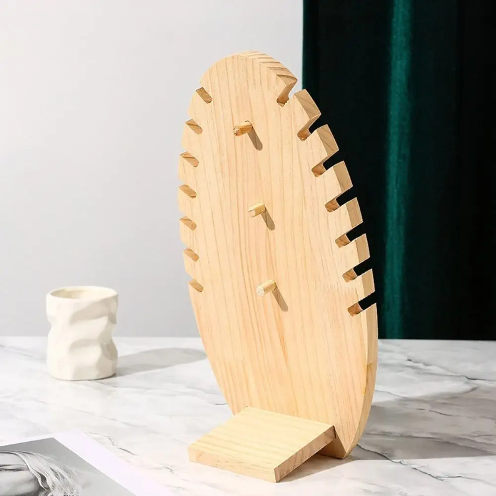 Wood Necklace Display Board Flame Shape Storage Holder Pendant Organizer Shelf Hanging Rack Multiple Jewelry Display Stand
Wood Necklace Display Board Flame Shape Storage Holder Pendant Organizer Shelf Hanging Rack Multiple Jewelry Display Stand