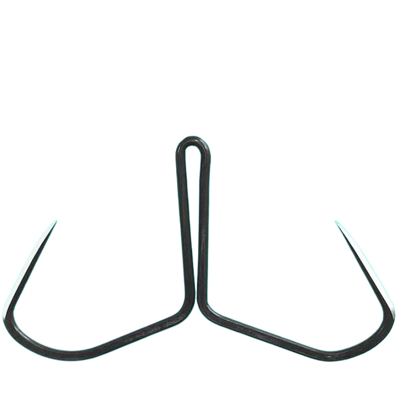 High Carbon Steel Butterfly Hooks Scale Breaking Blade Two Anchor Hooks Sharp Duple Hooks Pierce Scale Armor Giant Fishing Hooks
High Carbon Steel Butterfly Hooks Scale Breaking Blade Two Anchor Hooks Sharp Duple Hooks Pierce Scale Armor Giant Fishing Hooks