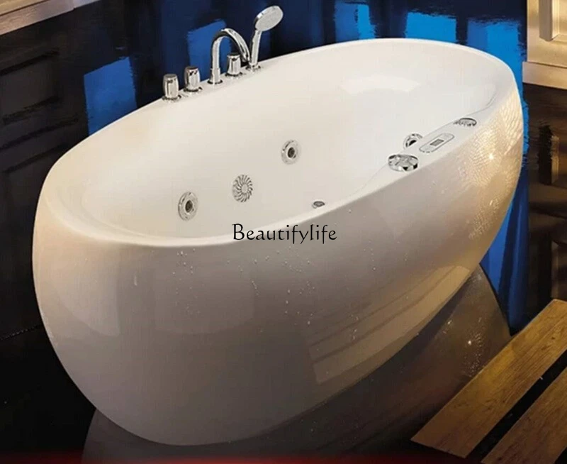 Surf Massage Tank Adult Home Smart Thermostatic Heating Tub Goose Egg Oval Bath
Surf Massage Tank Adult Home Smart Thermostatic Heating Tub Goose Egg Oval Bath