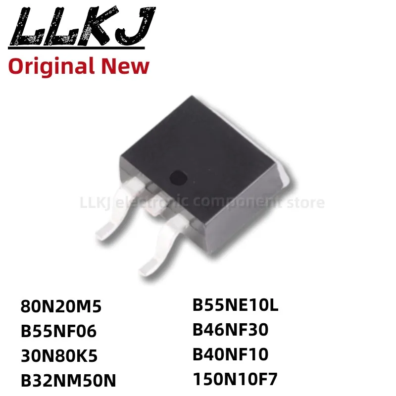 1pcs STB80N20M5 STB55NF06 STB30N80K5 STB32NM50N STB55NE10L STB46NF30 STB40NF10 STB150N10F7 TO263 MOS FET TO-263
1pcs STB80N20M5 STB55NF06 STB30N80K5 STB32NM50N STB55NE10L STB46NF30 STB40NF10 STB150N10F7 TO263 MOS FET TO-263