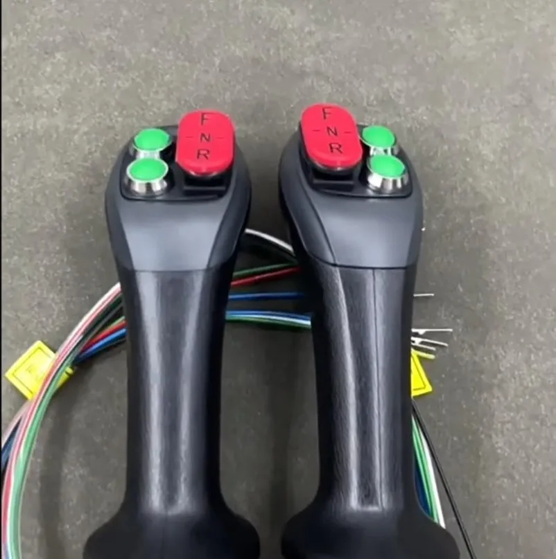 2 Buttons with FNR Switch Loader Shovel Accessories, Hydraulic Pilot Handle, Single Hydraulic Control Lever, Multifunctional Con
2 Buttons with FNR Switch Loader Shovel Accessories, Hydraulic Pilot Handle, Single Hydraulic Control Lever, Multifunctional Con