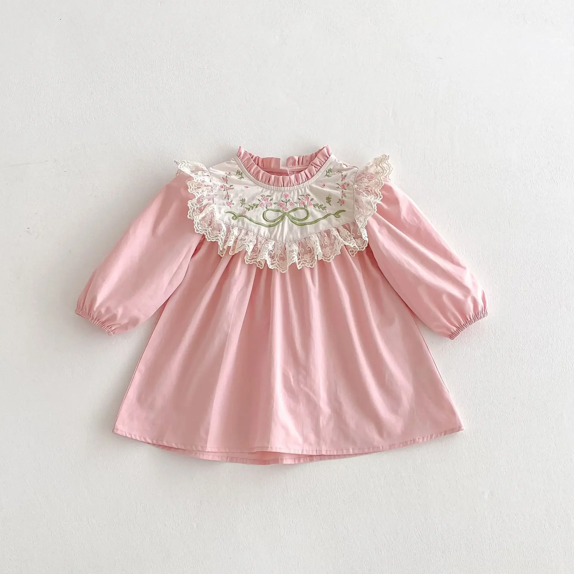 Girls Dress Spring 2025 Dresses for Kids Flower Edge Embroidered Children Princess Dress Lace Toddler Costume Baby Clothing
Girls Dress Spring 2025 Dresses for Kids Flower Edge Embroidered Children Princess Dress Lace Toddler Costume Baby Clothing