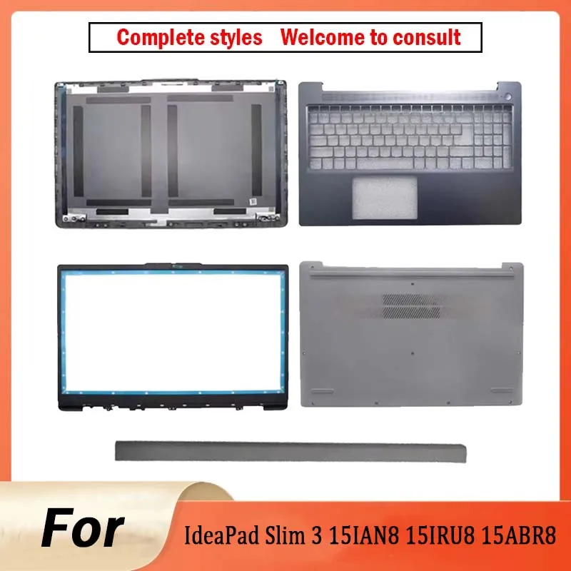 New For IdeaPad Slim 3 15IAN8 15IRU8 15ABR8 15 AMN8 15IRH8 IAH8 Laptop LCD Back Cover Front Bezel Palmrest Top Lower Bottom Case
New For IdeaPad Slim 3 15IAN8 15IRU8 15ABR8 15 AMN8 15IRH8 IAH8 Laptop LCD Back Cover Front Bezel Palmrest Top Lower Bottom Case