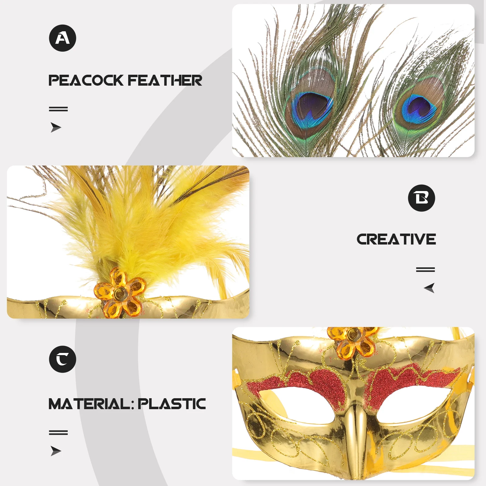 1pcs Peacock Mask Green Christmas Costume For Kids Adults Fun Party Wear Comfortable Plastic Face Masquerade Decor
1pcs Peacock Mask Green Christmas Costume For Kids Adults Fun Party Wear Comfortable Plastic Face Masquerade Decor