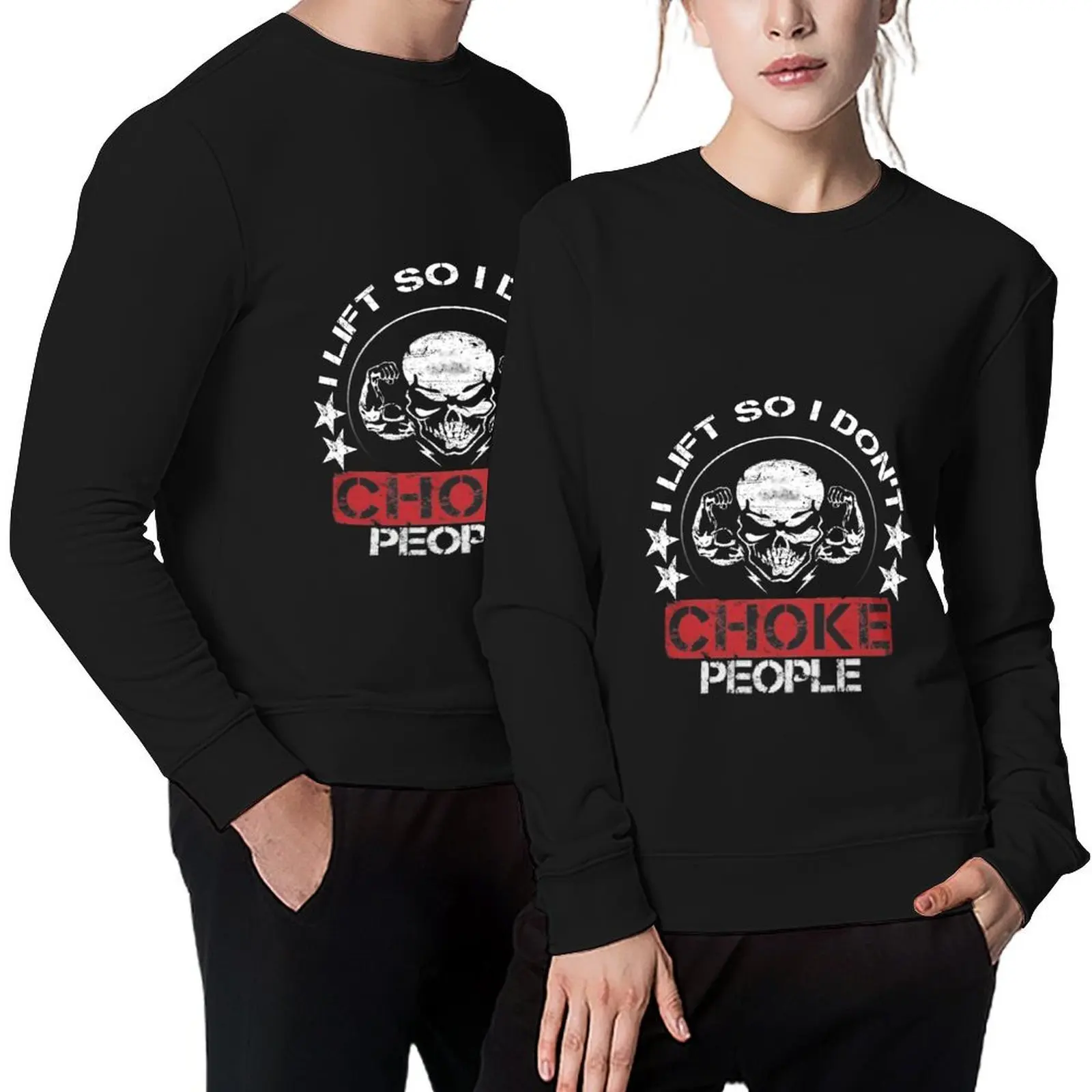 I Lift So I Don't Choke People ! Pullover men's clothing japanese style clothes for men blouse sports sweatshirt man
I Lift So I Don't Choke People ! Pullover men's clothing japanese style clothes for men blouse sports sweatshirt man