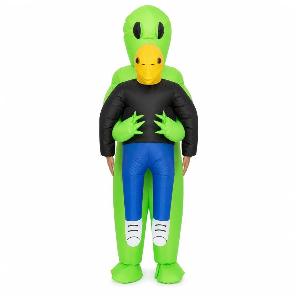 Alien Inflatable Costume Fish Head Mask Cosplay Halloween Outfit Festival Stage Performance Funny Prop Novelty Wear
Alien Inflatable Costume Fish Head Mask Cosplay Halloween Outfit Festival Stage Performance Funny Prop Novelty Wear