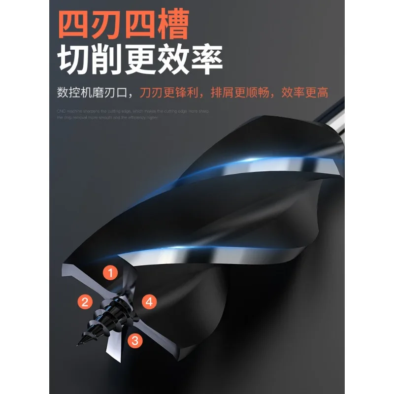 Hex Shank Auger Drill Bit for Wood Plastic Hole Opener
Hex Shank Auger Drill Bit for Wood Plastic Hole Opener