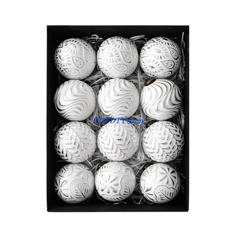 367A 12Pcs Shimmering Christmas Ball Ornament 8cm Shatterproof Christmas Baubles Hanging Decorations for Tree Wreath Mantels
367A 12Pcs Shimmering Christmas Ball Ornament 8cm Shatterproof Christmas Baubles Hanging Decorations for Tree Wreath Mantels