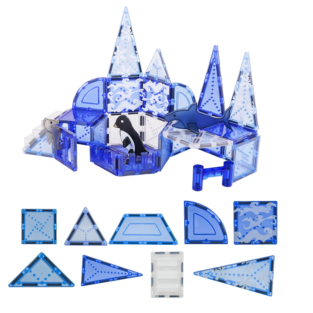 GIROMAG 80PCS Ocean Animal Themed Magnetic Blocks Set STEM Educational Construction Toys for Boys & Girls Aged 3+ Premium Qualit
GIROMAG 80PCS Ocean Animal Themed Magnetic Blocks Set STEM Educational Construction Toys for Boys & Girls Aged 3+ Premium Qualit