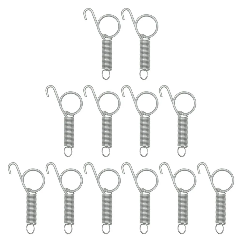 12pcs Rabbit Spring Hooks Stainless Steel Pet Cage Door Fixing Hook For Chicken Pigeon Quail Bird Cages Cage Supplies
12pcs Rabbit Spring Hooks Stainless Steel Pet Cage Door Fixing Hook For Chicken Pigeon Quail Bird Cages Cage Supplies