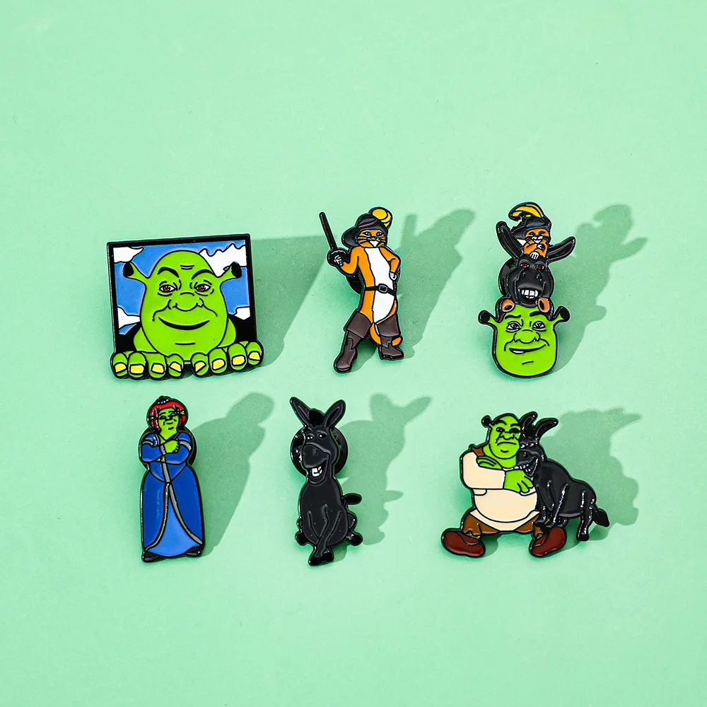 Anime Enamel Pin Shrek The Musical Brooches for Lapel Pins Kawaii Badges on Backpack Clothes Accessories Jewelry Kids Gift
Anime Enamel Pin Shrek The Musical Brooches for Lapel Pins Kawaii Badges on Backpack Clothes Accessories Jewelry Kids Gift