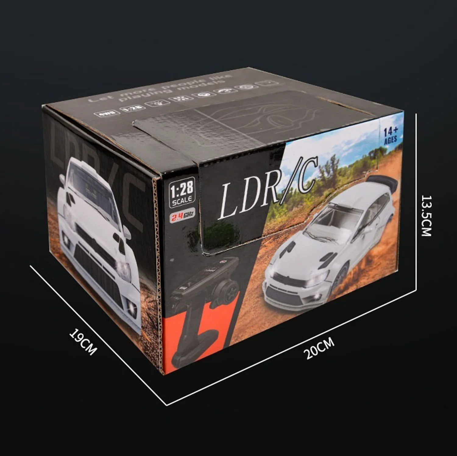Mini LDRC 1:18 2.4G Radio Control Drift Car LDA02 RTR Model 4*2 RWD Racing Vehicles Flip Light Battery Motor USB Charge Boys Toy 
Mini LDRC 1:18 2.4G Radio Control Drift Car LDA02 RTR Model 4*2 RWD Racing Vehicles Flip Light Battery Motor USB Charge Boys Toy