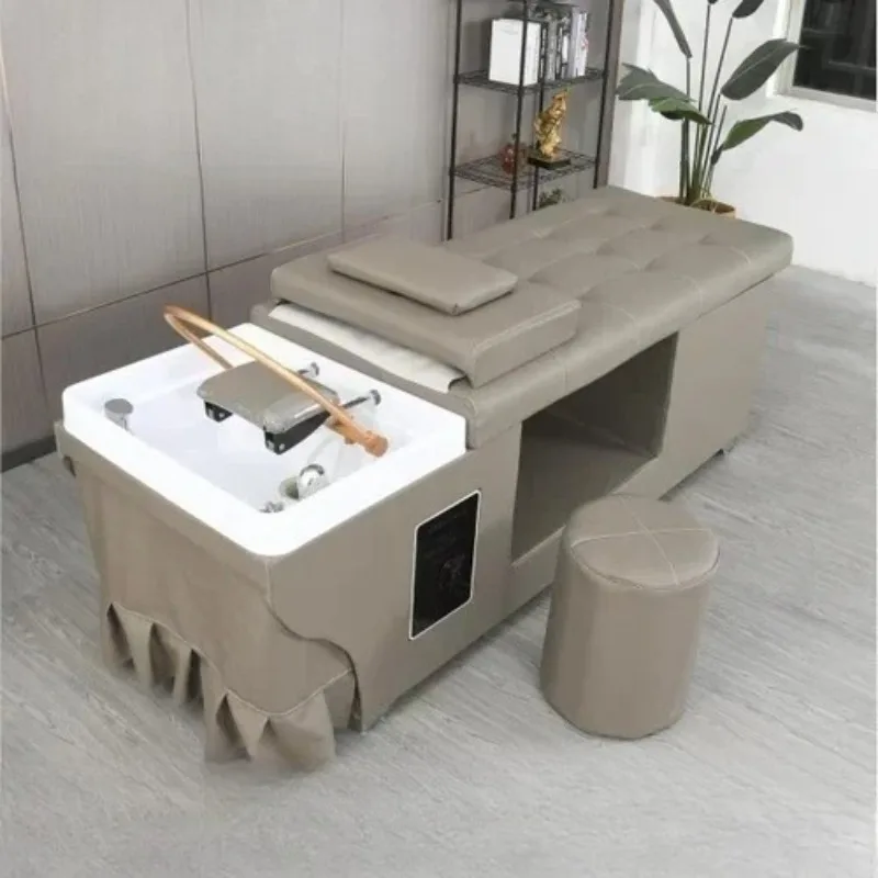 Lying Light Luxury Beauty Salon Chair Japanese Hair Barber Wash Comfortable Luxury Stretcher Pedicure Foot Chuveiro Professional
Lying Light Luxury Beauty Salon Chair Japanese Hair Barber Wash Comfortable Luxury Stretcher Pedicure Foot Chuveiro Professional