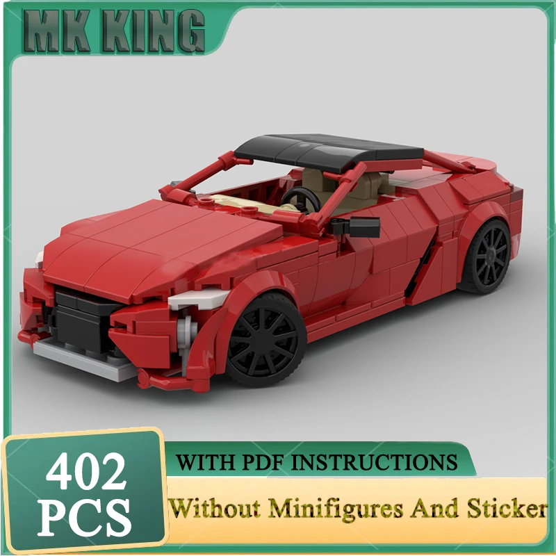 Moc Building Blocks LC500 Speed Champions Model Technology Brick Super Sports Model DIY Assembly Construction Toy Holiday Gift
Moc Building Blocks LC500 Speed Champions Model Technology Brick Super Sports Model DIY Assembly Construction Toy Holiday Gift