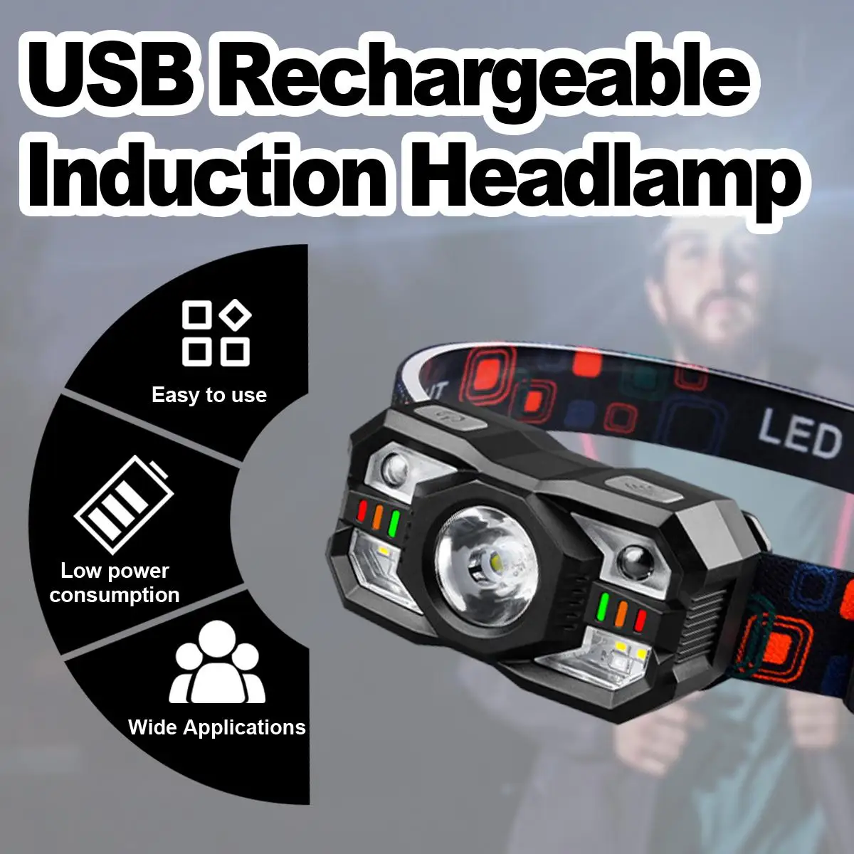 Nice Rechargeable Motion Sensor Headlamp 12v Led Work Light Flashlight Mini Strong Outdoor For Camping Cob Running Flashlight Hi
Nice Rechargeable Motion Sensor Headlamp 12v Led Work Light Flashlight Mini Strong Outdoor For Camping Cob Running Flashlight Hi