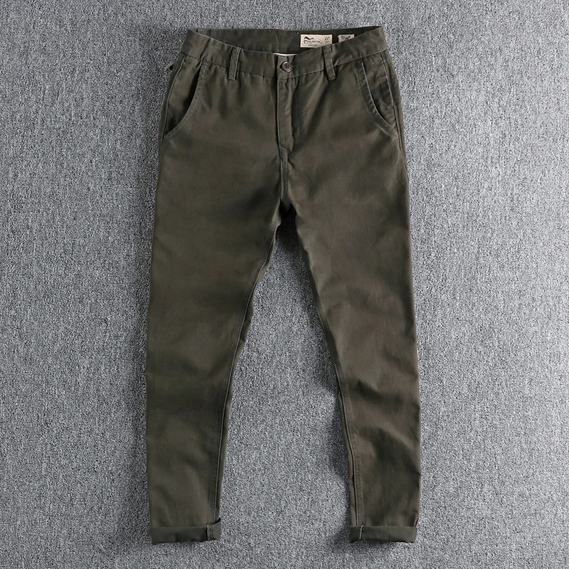 3630# Spring New American Retro Twill Heavyweight Cargo Pants Men's Fashion Pure Cotton Washed Straight Yonth Casual Trousers
3630# Spring New American Retro Twill Heavyweight Cargo Pants Men's Fashion Pure Cotton Washed Straight Yonth Casual Trousers