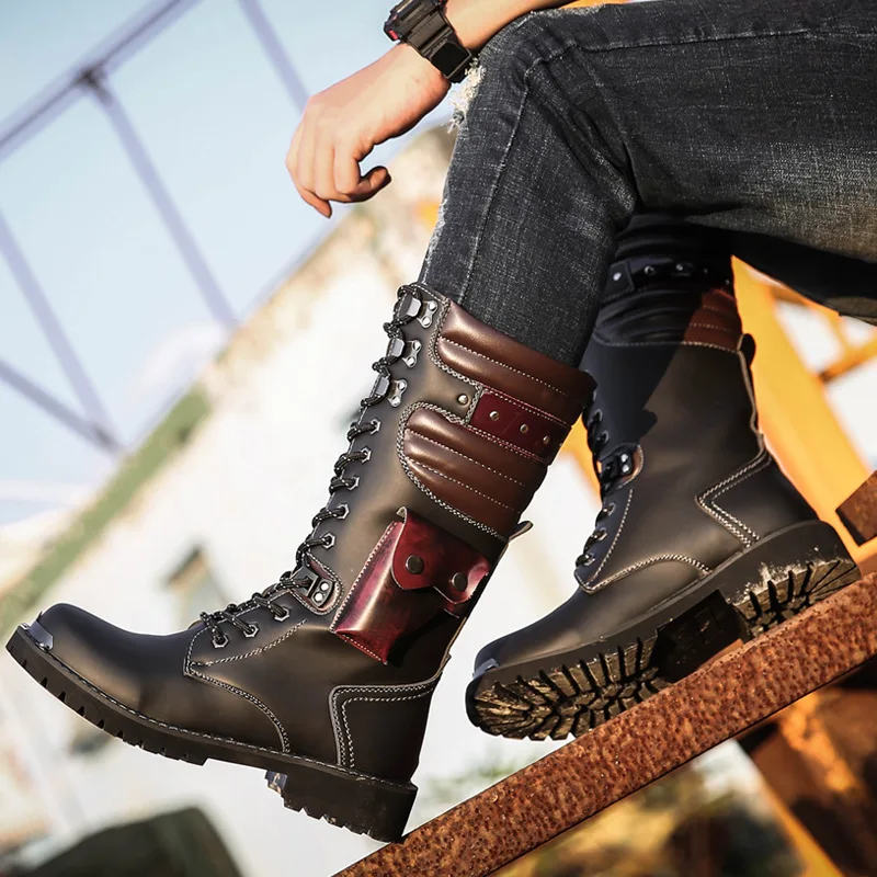 Motorcycle Boots Men Moto Racing Motocross Off-Road Motorbike Motorcycle Shoes Botas Moto Riding Boots High Boots
Motorcycle Boots Men Moto Racing Motocross Off-Road Motorbike Motorcycle Shoes Botas Moto Riding Boots High Boots