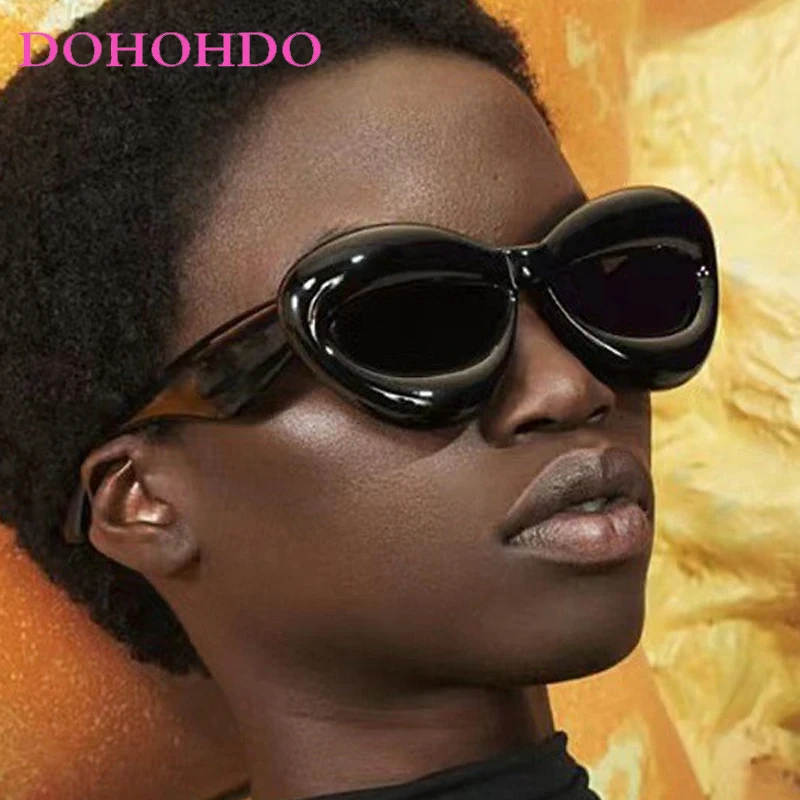 Fashion Luxury Designer Candy Colors Cat Eye Inflate Sunglasses Men Women Trending Hip Hop Y2K Wacky Outdoors Sun Glasses UV400
Fashion Luxury Designer Candy Colors Cat Eye Inflate Sunglasses Men Women Trending Hip Hop Y2K Wacky Outdoors Sun Glasses UV400