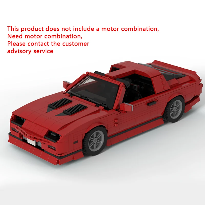 Speed Racing Car Model MOC Building Bricks IROC-Z Hypercar Modular Technology Children Holiday Gifts Assemble Toys Suit
Speed Racing Car Model MOC Building Bricks IROC-Z Hypercar Modular Technology Children Holiday Gifts Assemble Toys Suit