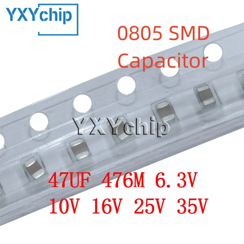Многослойный керамический конденсатор, 20 шт., 0805 47UF 476M 6,3 V 10V 16V 25V 35V X7R X5R 20% SMD Chip
Многослойный керамический конденсатор, 20 шт., 0805 47UF 476M 6,3 V 10V 16V 25V 35V X7R X5R 20% SMD Chip