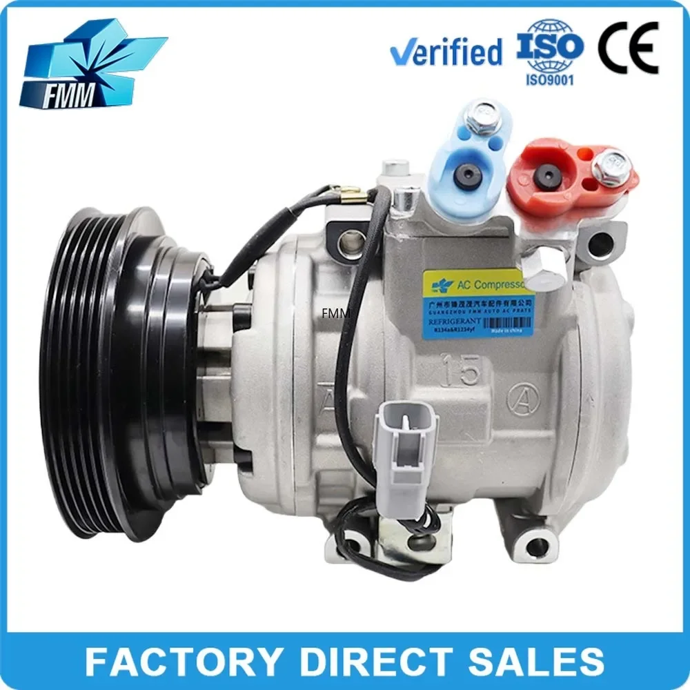 FMM AC Compressor for TOYOTA RAV4 I Cabrio 2.0 1994-2000 88320-42010 88320-42050 88310-42070 447200-0885 447200-1206 447200-1631
FMM AC Compressor for TOYOTA RAV4 I Cabrio 2.0 1994-2000 88320-42010 88320-42050 88310-42070 447200-0885 447200-1206 447200-1631