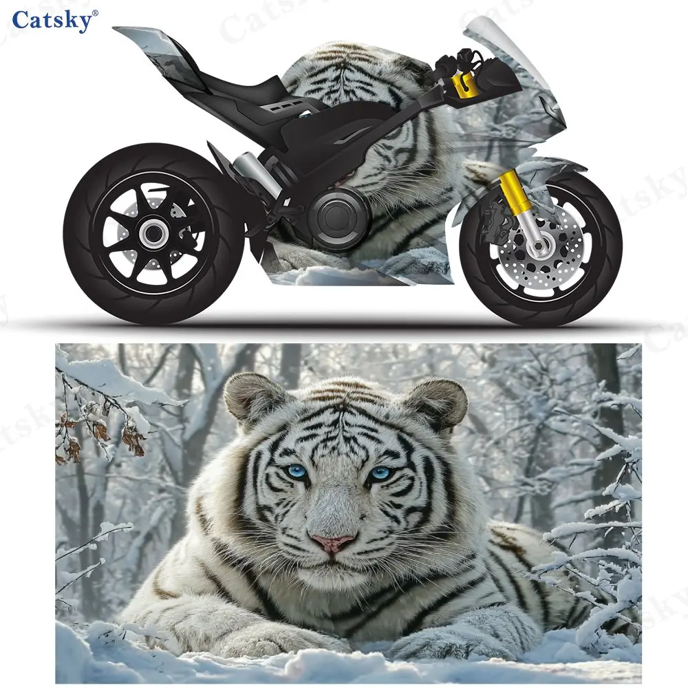Устойчивая к царапинам наклейка для мотоцикла Blue Eyed White Tiger, съемная наклейка, универсальная для мотоциклов, прочный ПВХ, длительный срок службы
Устойчивая к царапинам наклейка для мотоцикла Blue Eyed White Tiger, съемная наклейка, универсальная для мотоциклов, прочный ПВХ, длительный срок службы