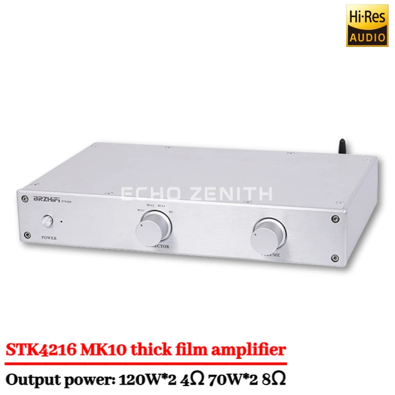 PA-421PRO Hi-Fi усилитель толстопленочный STK4216MK10 усилитель высокой мощности с низким уровнем искажений Bluetooth 5,3 домашний аудиоусилитель
PA-421PRO Hi-Fi усилитель толстопленочный STK4216MK10 усилитель высокой мощности с низким уровнем искажений Bluetooth 5,3 домашний аудиоусилитель