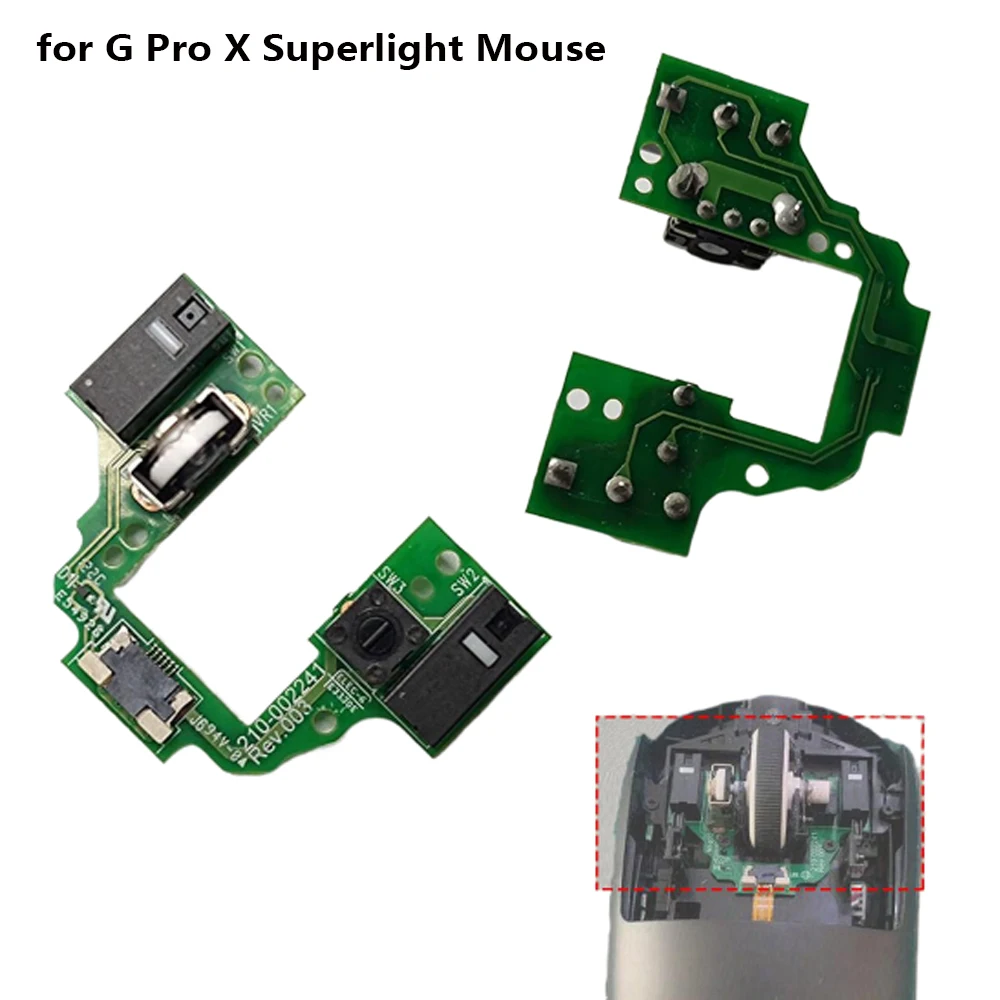 1 PCS Mouse Micro Switch Button Motherboard for G Pro X Superlight Mouse Micro Switch Board Mice Key Replacement Accessories
1 PCS Mouse Micro Switch Button Motherboard for G Pro X Superlight Mouse Micro Switch Board Mice Key Replacement Accessories