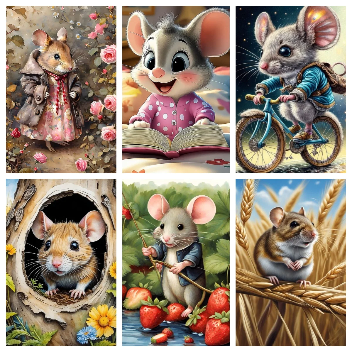 5D DIY Diamond Painting Kits for Adults Little Mouse , Full Drill Embroidery Cross Stitch Crystal Rhinestone Paintings Pictures
5D DIY Diamond Painting Kits for Adults Little Mouse , Full Drill Embroidery Cross Stitch Crystal Rhinestone Paintings Pictures