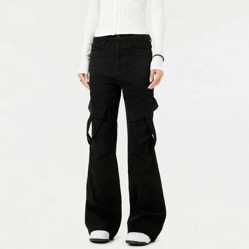 OR FL American Retro Darkness Micro 100 Cotton Women Cargo Trousers Multiple Pockets Ribbon Design Sense Slacks Women's Pants
OR FL American Retro Darkness Micro 100 Cotton Women Cargo Trousers Multiple Pockets Ribbon Design Sense Slacks Women's Pants