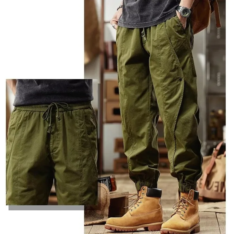 TRSYPHXM 2025 new Work pants men's autumn American retro ankle pants men's wide leg outdoor heavyweight casual pants
TRSYPHXM 2025 new Work pants men's autumn American retro ankle pants men's wide leg outdoor heavyweight casual pants