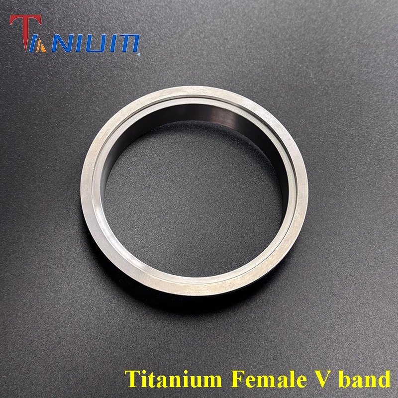 35-102 Titanium Female V-band Flange for Turbo Charger or Exhaust Pipe
35-102 Titanium Female V-band Flange for Turbo Charger or Exhaust Pipe
