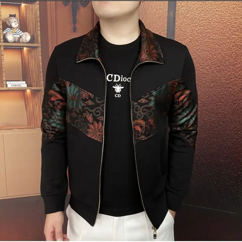 Men's Faionable Slim Fit Zipper Sweatirt Jaet Spring Sle Casual Comfortable Cotton Polyester Outdoor Wear
Men's Faionable Slim Fit Zipper Sweatirt Jaet Spring Sle Casual Comfortable Cotton Polyester Outdoor Wear