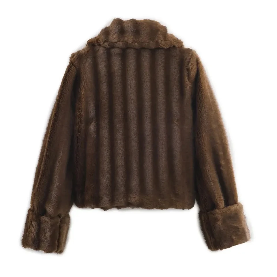 2026 New Fashion Temperament Loose Short Artificial Fur Womens Coat Multiple Colors Multiple Sizes Available
2026 New Fashion Temperament Loose Short Artificial Fur Womens Coat Multiple Colors Multiple Sizes Available