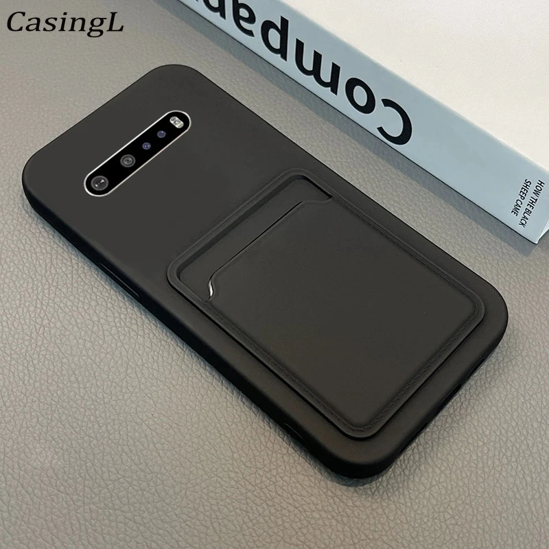 For LG V60 ThinQ Case Luxury Wallet Card Slot Soft Silicone Back Cover For LG V50 ThinQ Protector Shell
For LG V60 ThinQ Case Luxury Wallet Card Slot Soft Silicone Back Cover For LG V50 ThinQ Protector Shell
