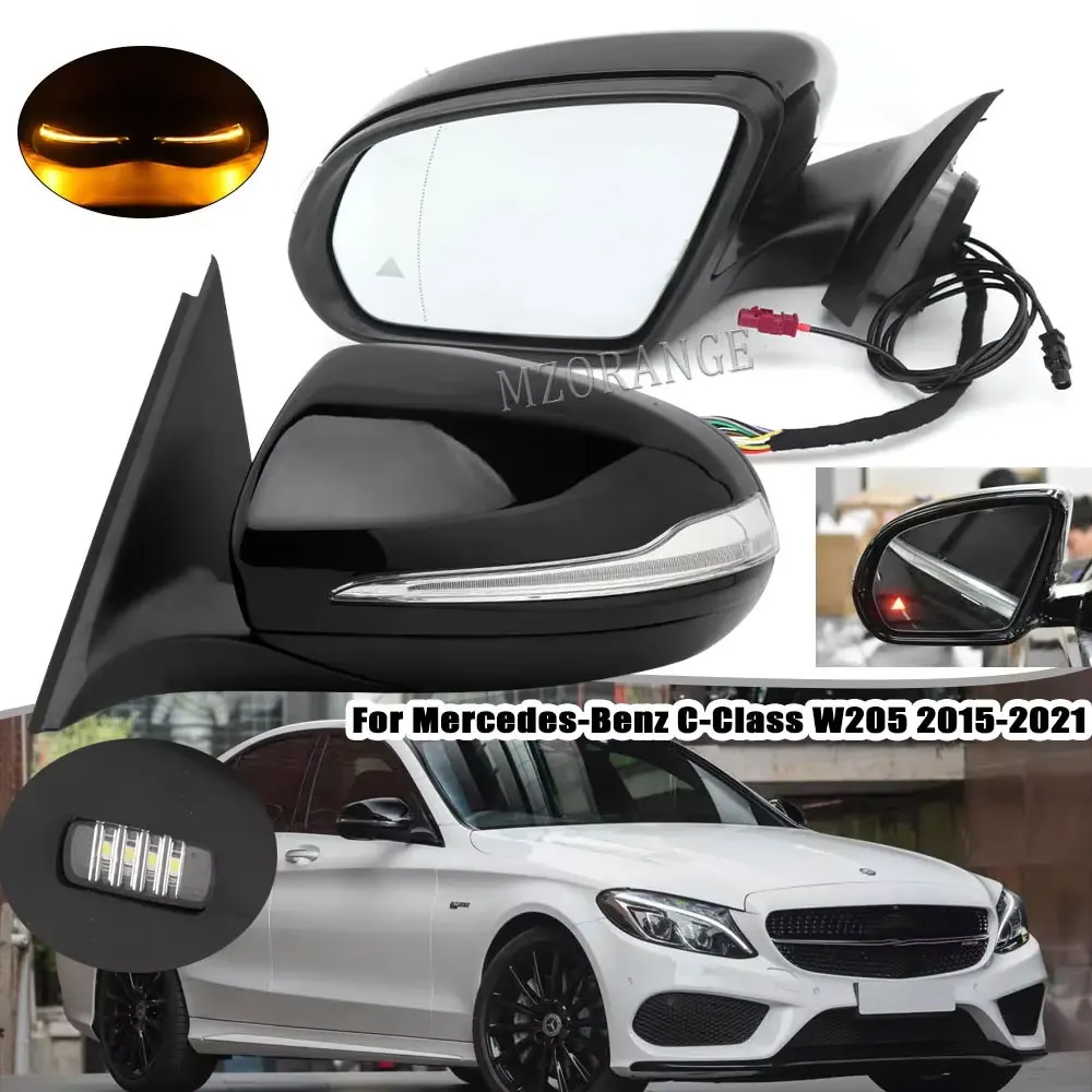 For Mercedes-Benz C W205 E W213 GLC-Class X253 S Class W222 Car Rearview Mirror Glass Turn Signal Lights Cover Trim Accessories
For Mercedes-Benz C W205 E W213 GLC-Class X253 S Class W222 Car Rearview Mirror Glass Turn Signal Lights Cover Trim Accessories
