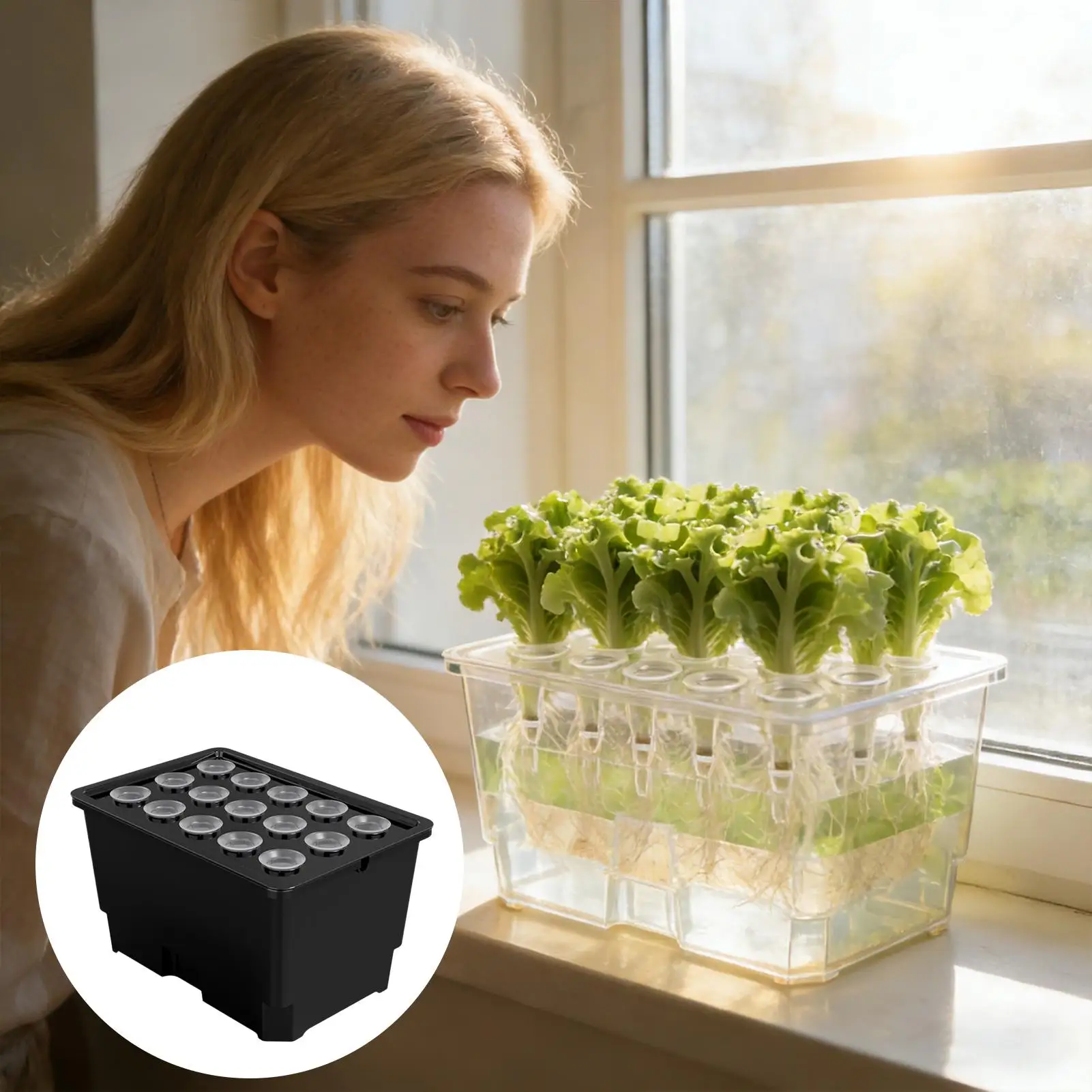 Гидропонная система для выращивания растений, гидропонный контейнер на 15 отверстий, горшок для рассады, для сада, комнатных растений, овощей, беспочвенная система выращивания.
Гидропонная система для выращивания растений, гидропонный контейнер на 15 отверстий, горшок для рассады, для сада, комнатных растений, овощей, беспочвенная система выращивания.