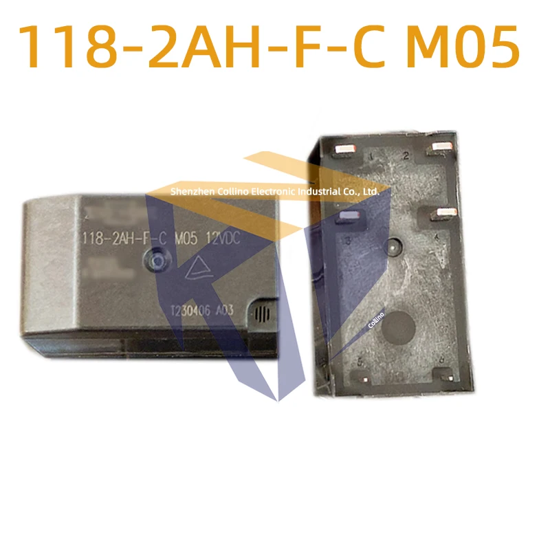 1pcs 118-2AH-F-C M05 12VDC double normally open relay charging with high temperature resistance
1pcs 118-2AH-F-C M05 12VDC double normally open relay charging with high temperature resistance