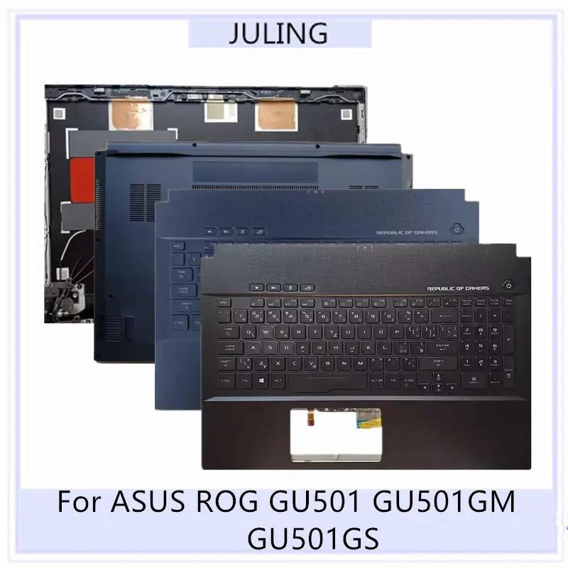 Original For ASUS ROG GU501 GU501GM GU501GS 15.6" Laptop LCD Back Cover Top Case/Palmrest with US Keyboard/Bottom Case
Original For ASUS ROG GU501 GU501GM GU501GS 15.6" Laptop LCD Back Cover Top Case/Palmrest with US Keyboard/Bottom Case